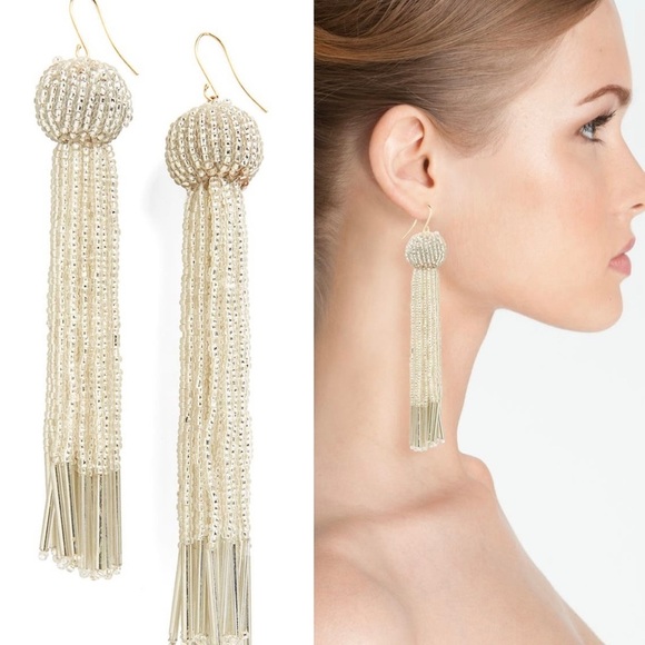 Vanessa Mooney Charlize Tassel Drop Earrings, $30 - Picture 2 of 7